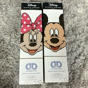 NEW Mickey and Minnie Diamond Dotz Art- SET OF 2